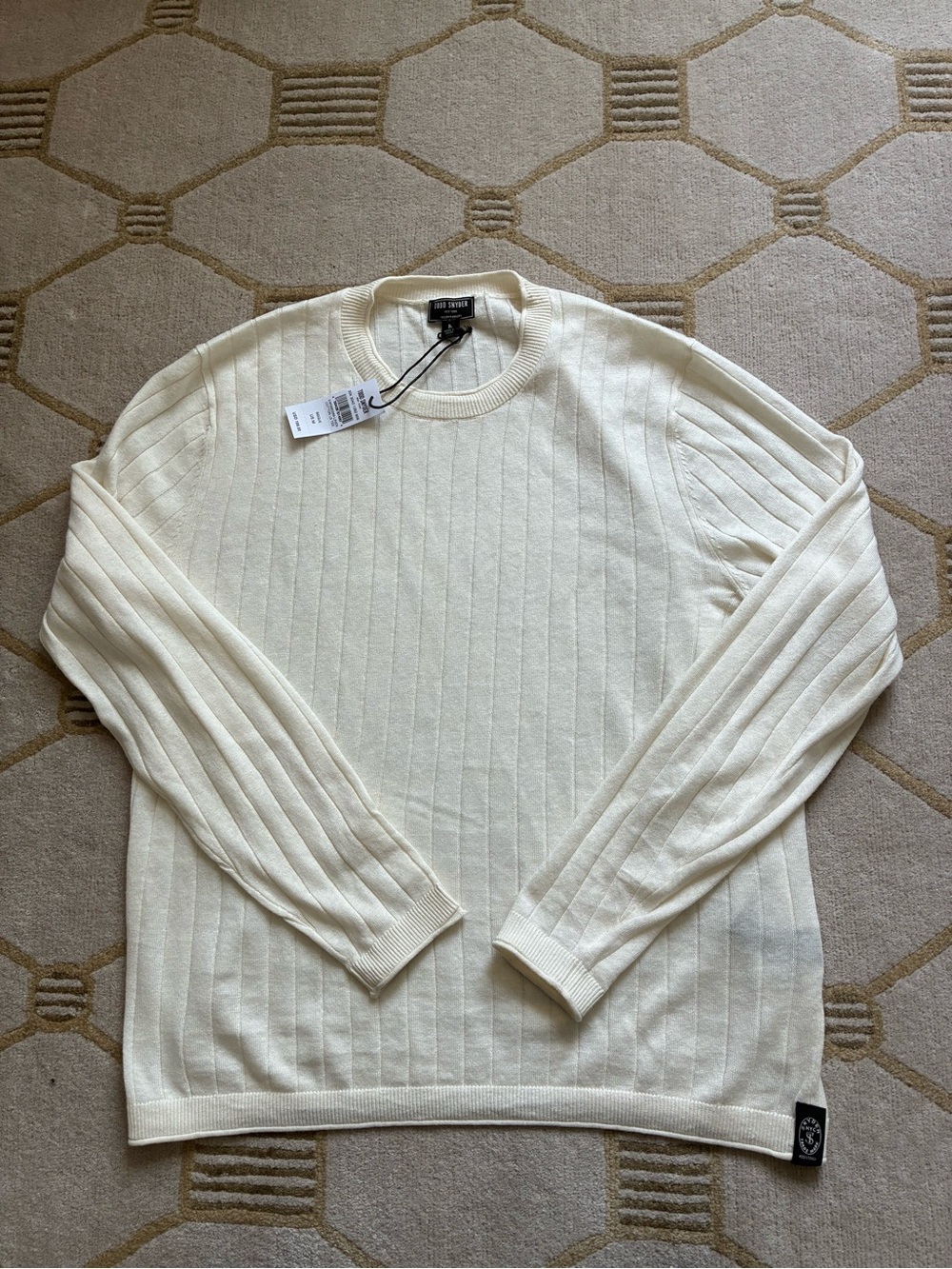 NWT Todd Snyder Linen Cotton Long Sleeve Tee
